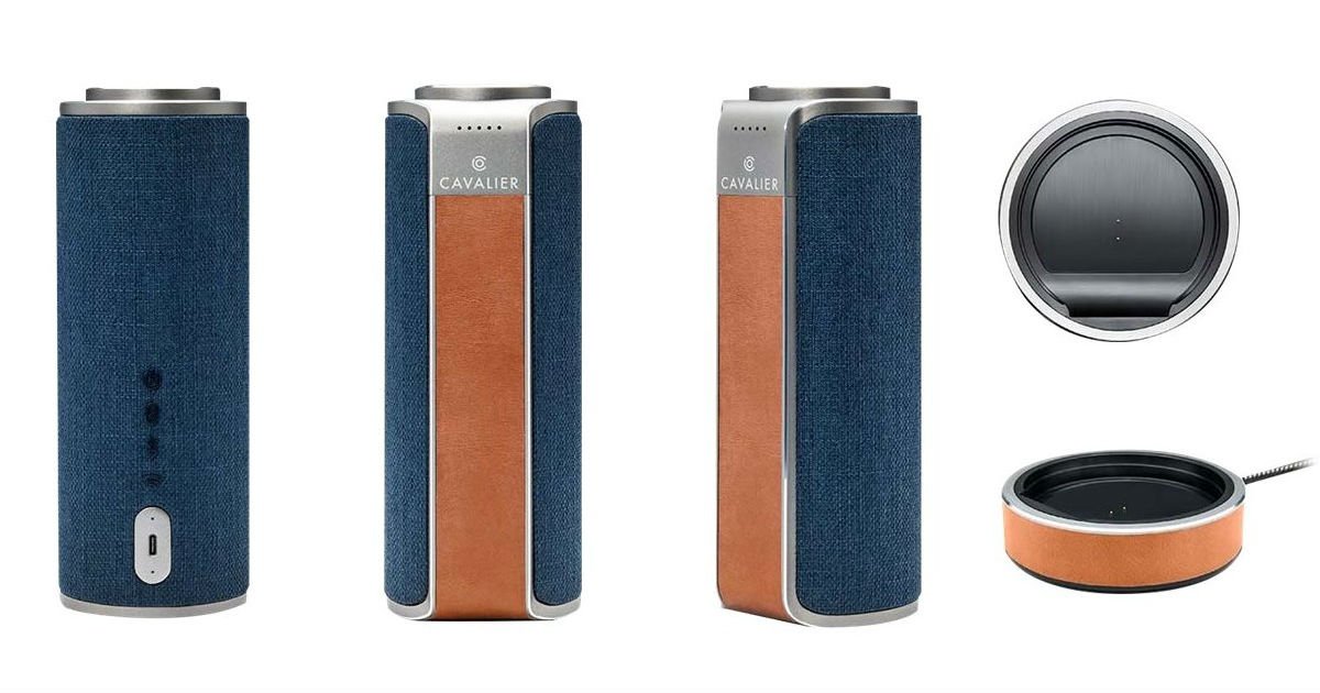Bocina portátil Cavalier con Alexa
