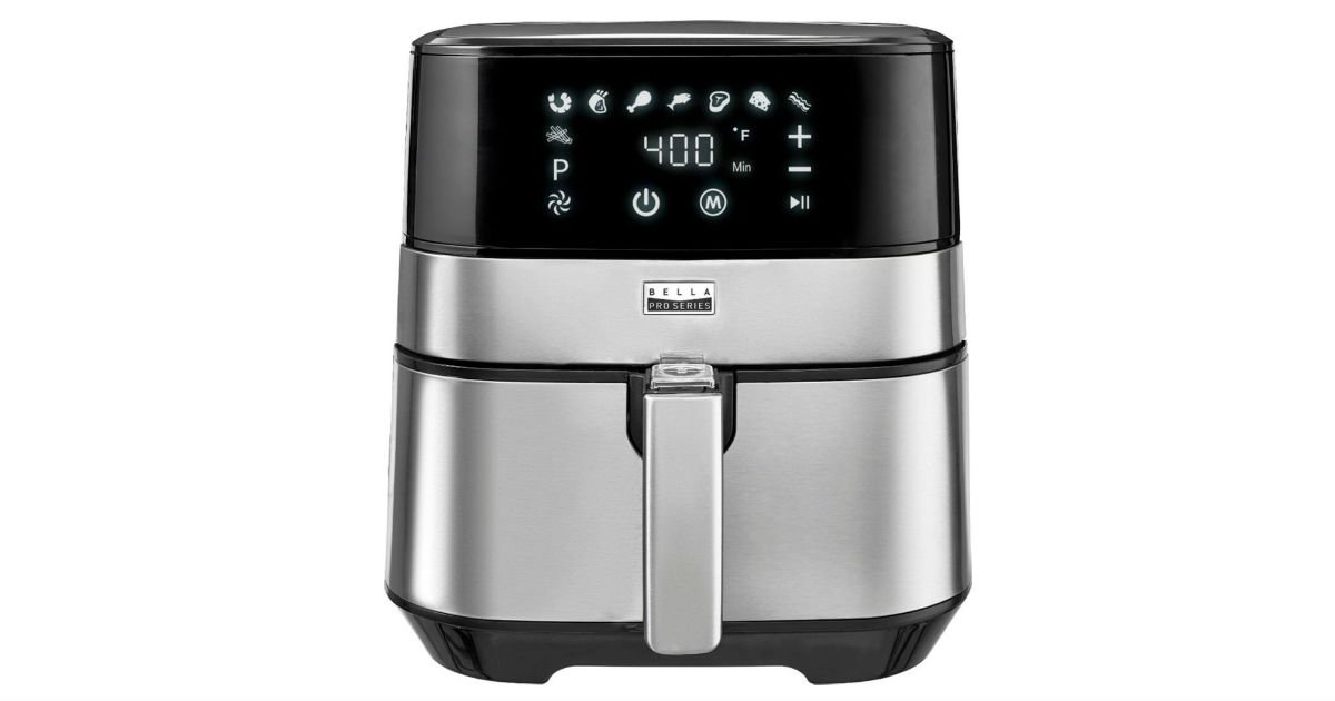 Freidora De Aire Digital Bella 5.3 qt.