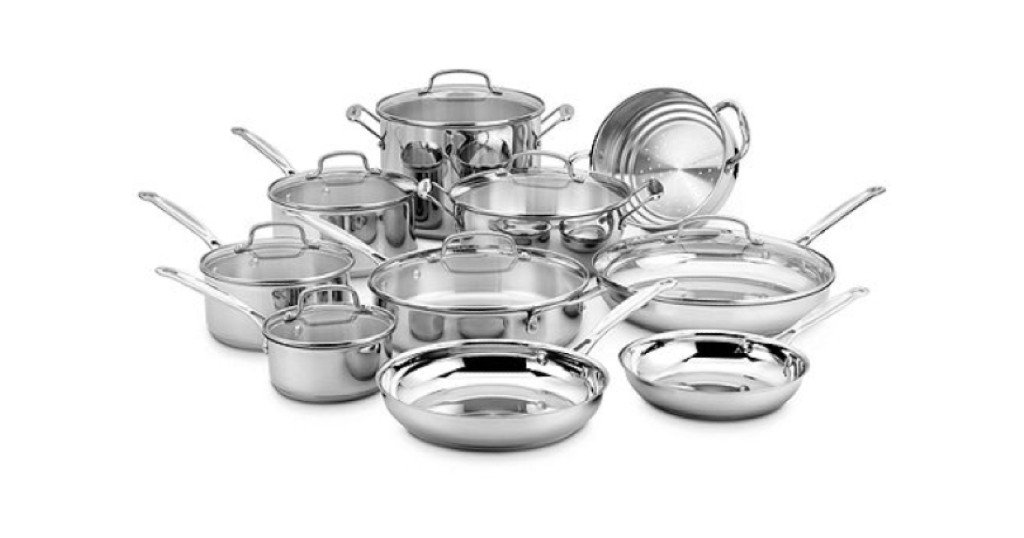 Set de Cocina Cuisinart 17pc Stainless Steel