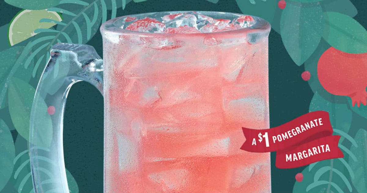 Bebida Pomegranate Margarita