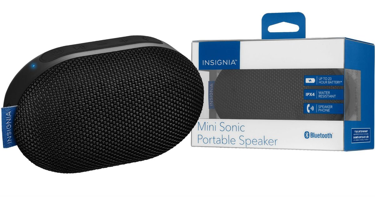 Bocina Portátil Insignia Mini Sonic