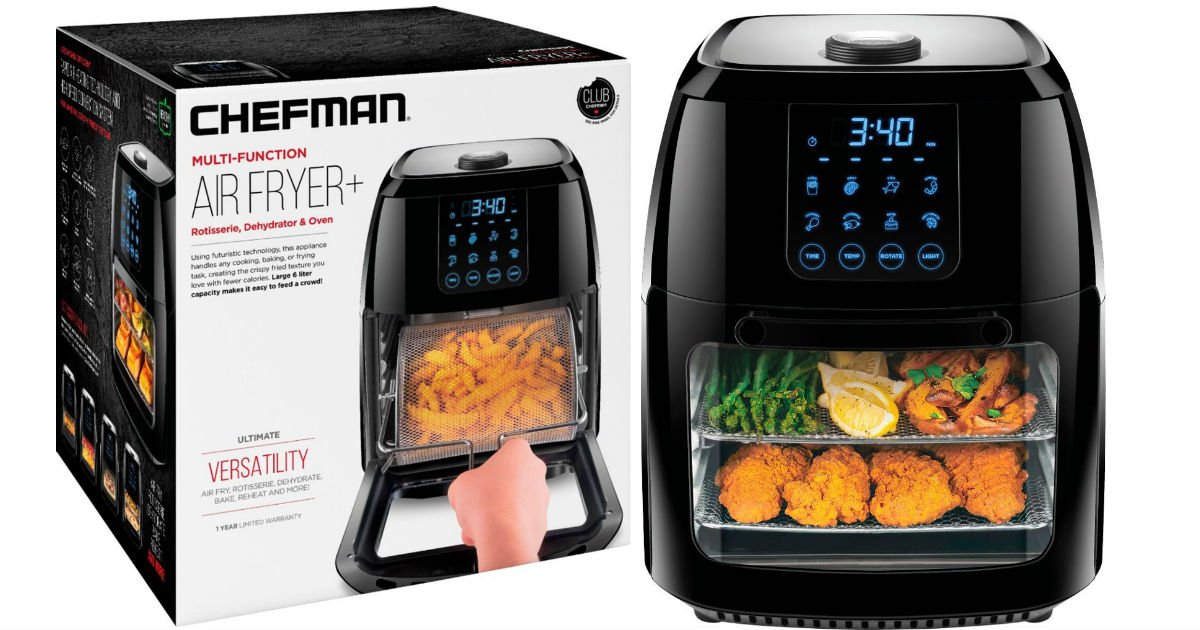 Freidora de Aire Digital CHEFMAN 6L
