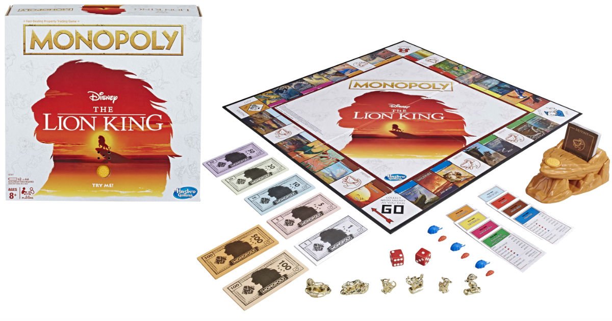 Juego Monopoly Disney The Lion King