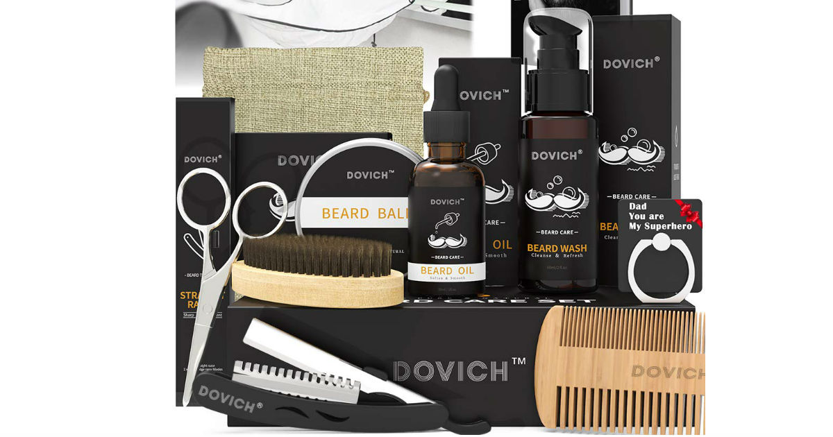 Kit de Cuidado para la Barba 12 en 1