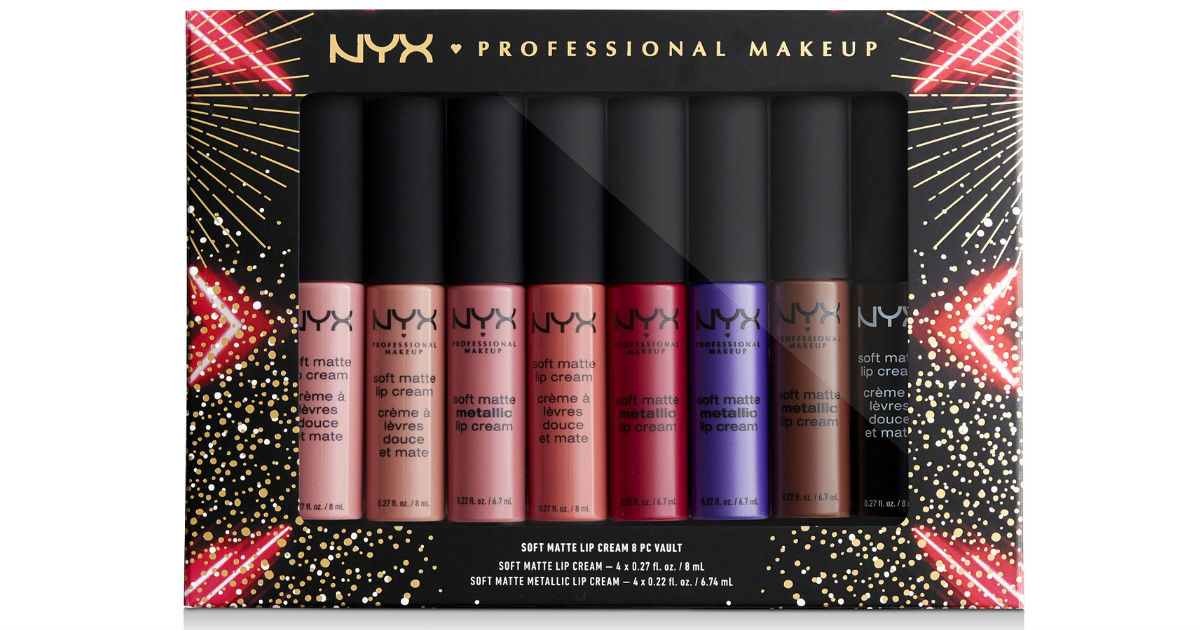 NYX Soft Matte Lip Cream de 8-Piezas