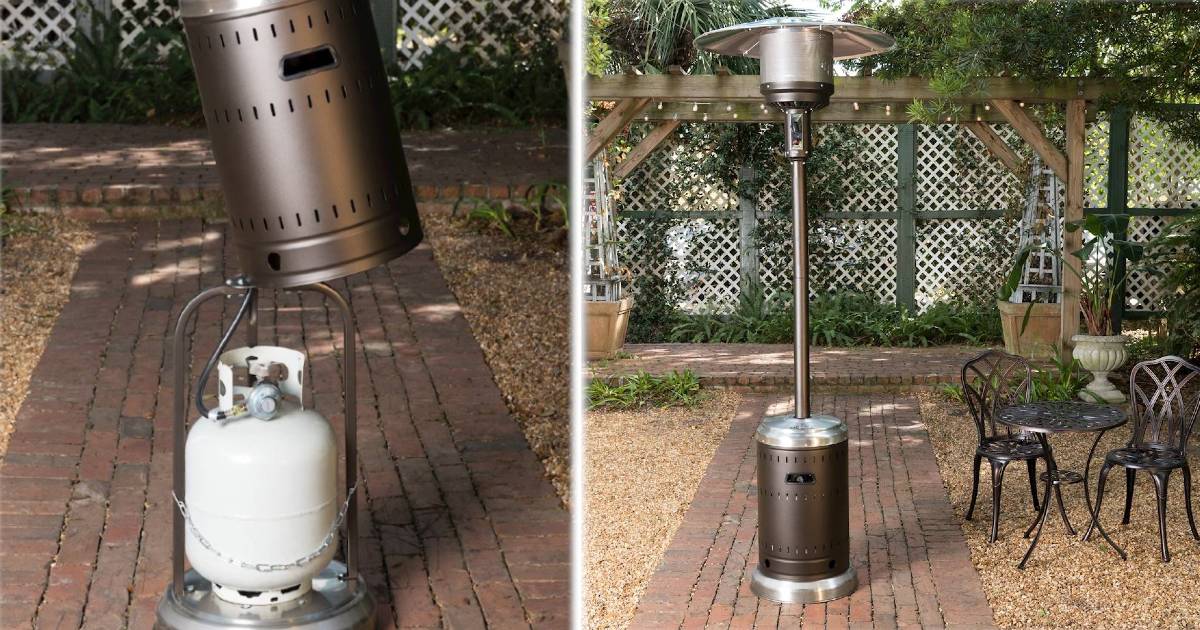 Calentador Fire Sense para Patio