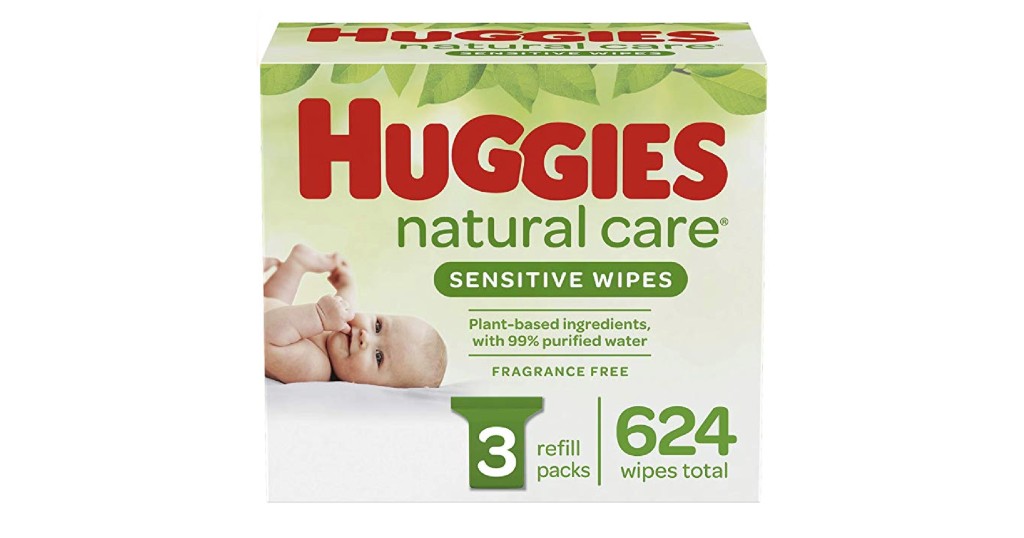 HUGGIES Natural Care Baby Sensitive Wipes