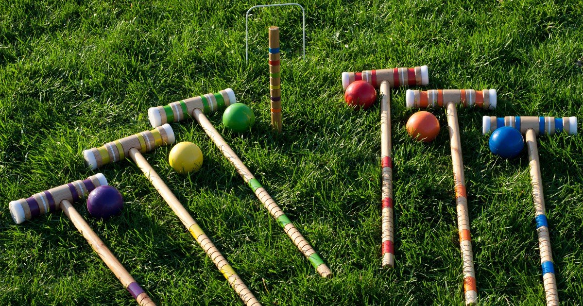 Juego Croquet para el Jardín