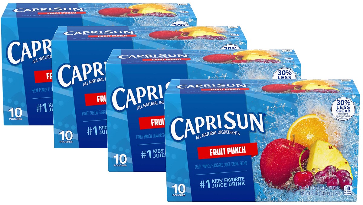 Jugos Capri Sun Fruit Punch