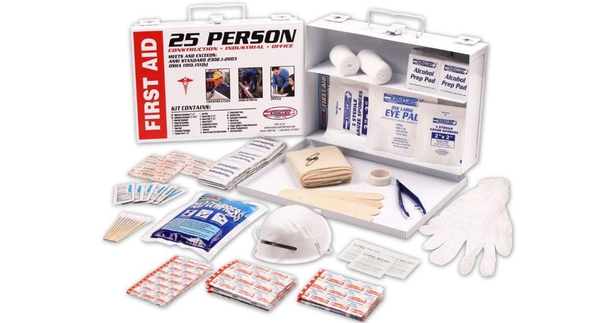 Kit de Emergencia de Primeros Auxilios Stark 25-Personas