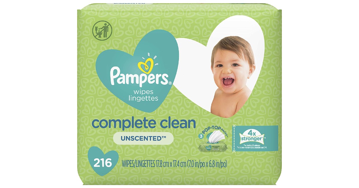 Pampers Baby Wipes 216-ct