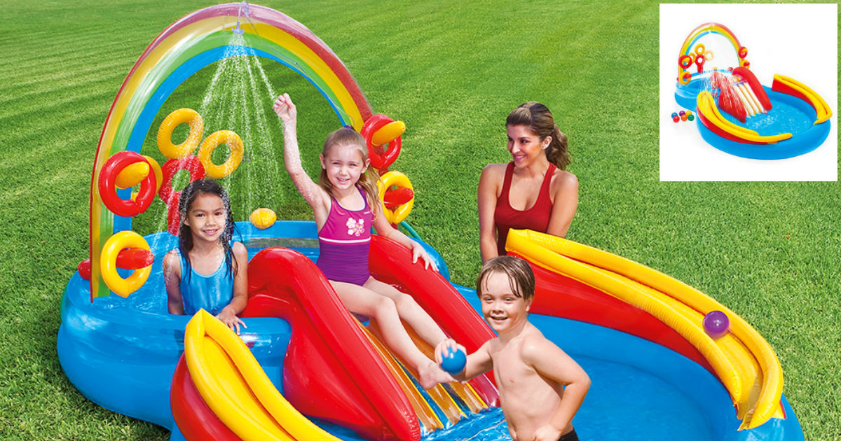 Piscina Inflable Intex Rainbow Ring
