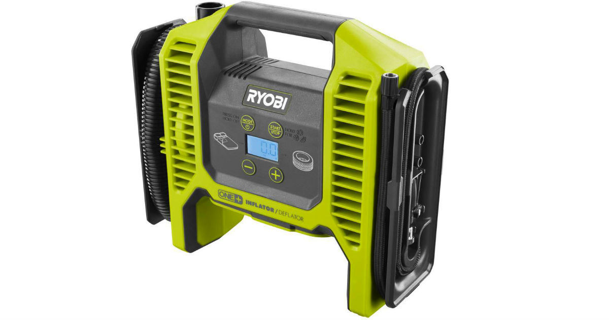Ryobi 18V ONE+ doble función inflador/desinflador