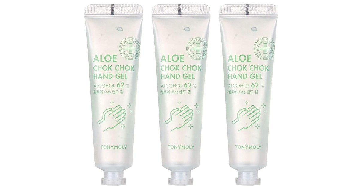 Tonymoly 62% Alcohol Aloe Hand Gel