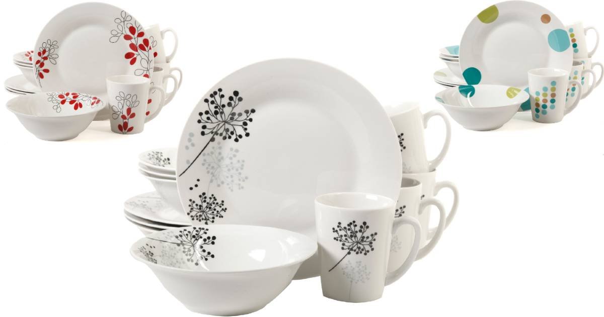 Juego de Vajillas Gibson Home de 12-Piezas