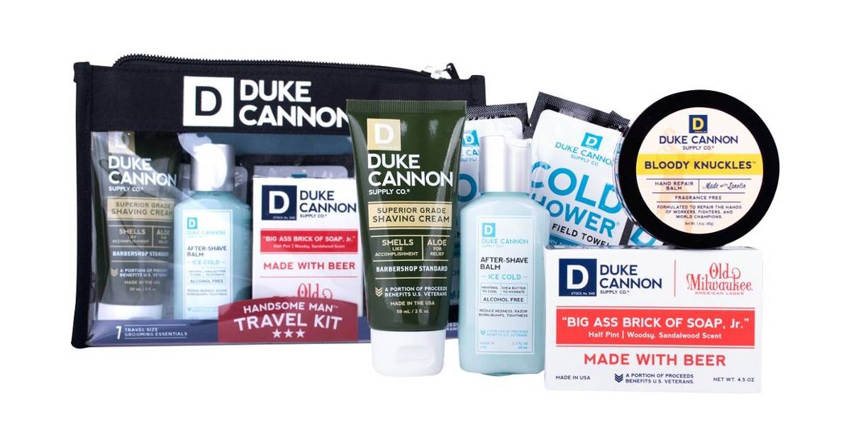 Kit De Viaje Duke Cannon para Hombres