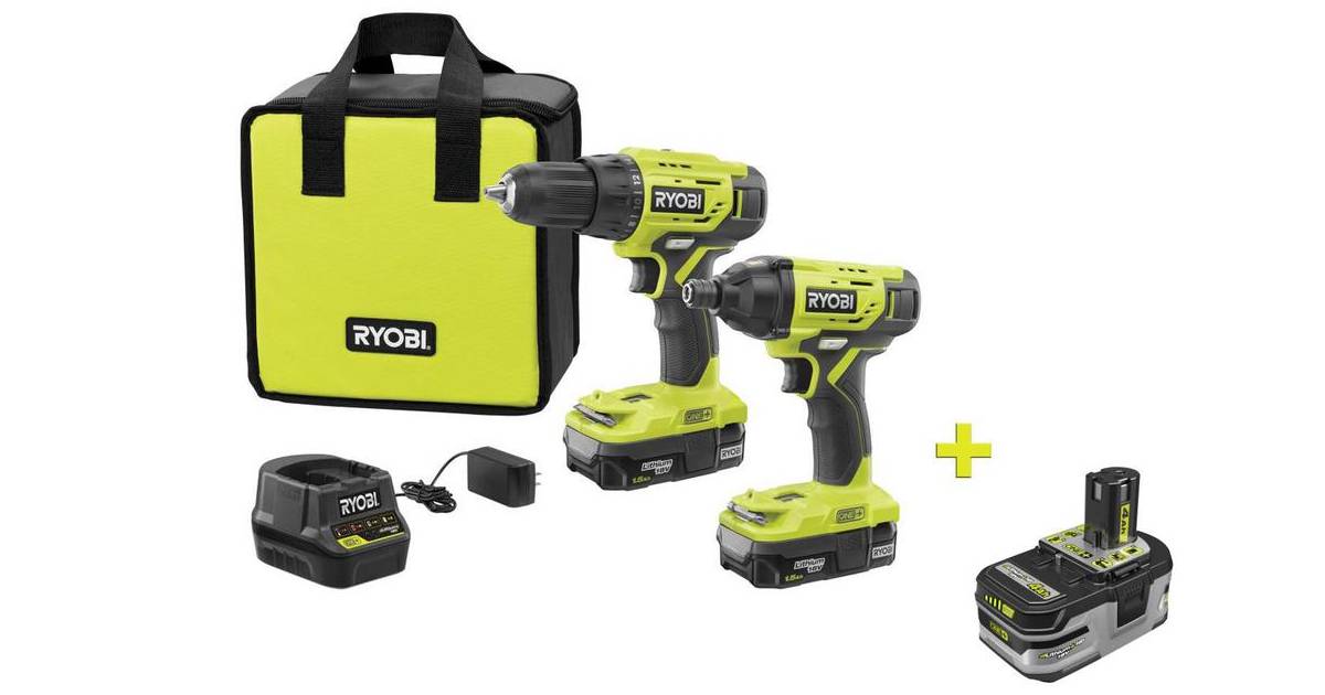 Kit de Taladro RYOBI