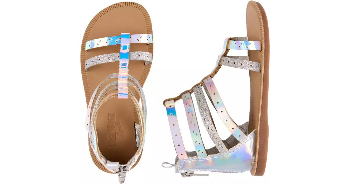 Sandalias OshKosh Holographic Gladiator 