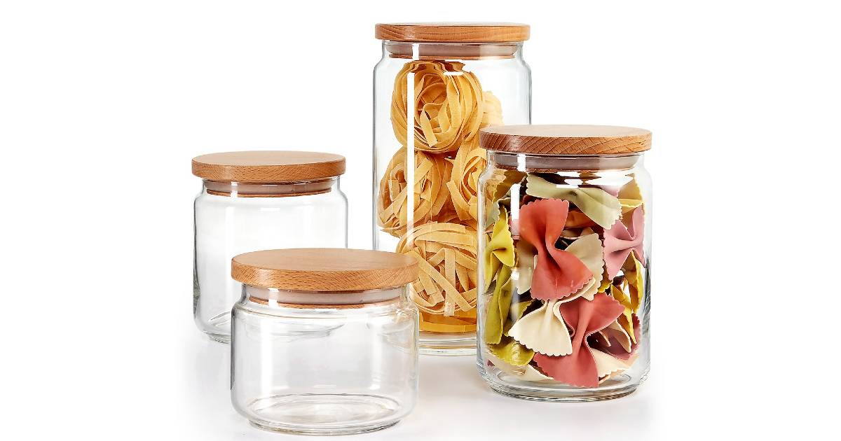Set de 4 Canisters Martha Stewart