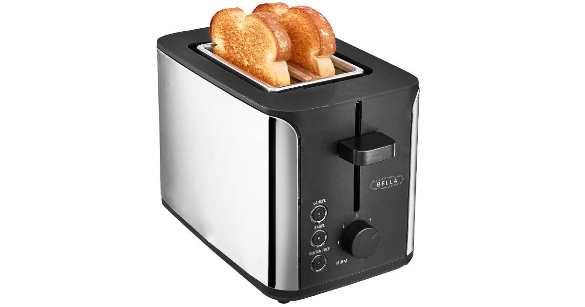 Tostadora Bella para 2 rebanadas