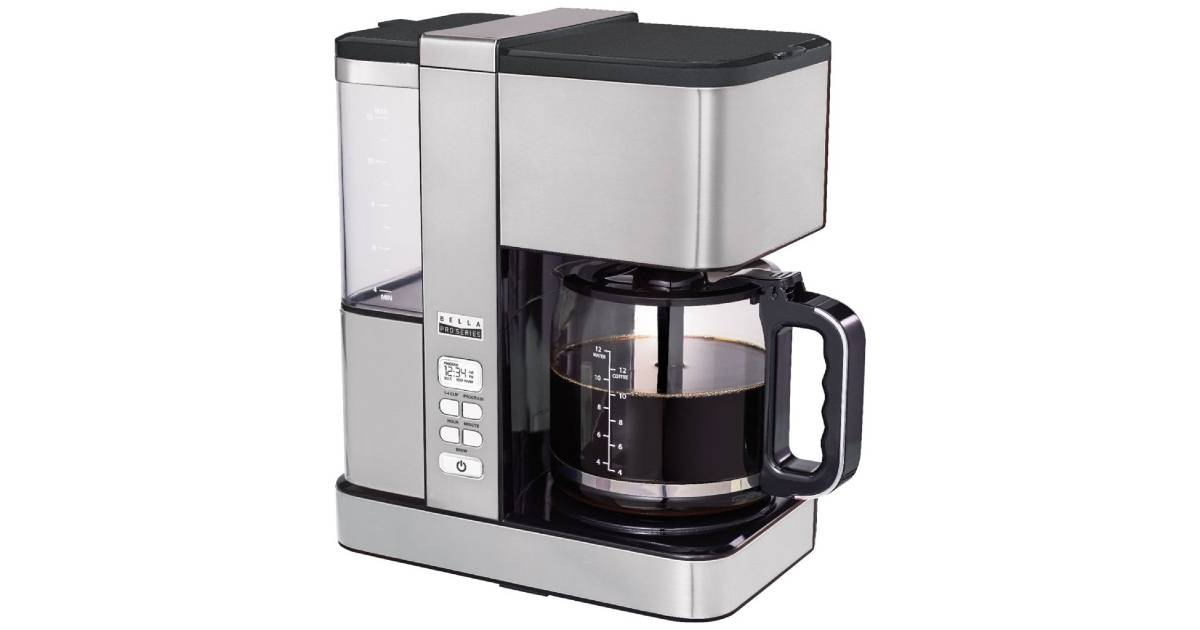 Cafetera Bella Pro Series en Stainless Steel