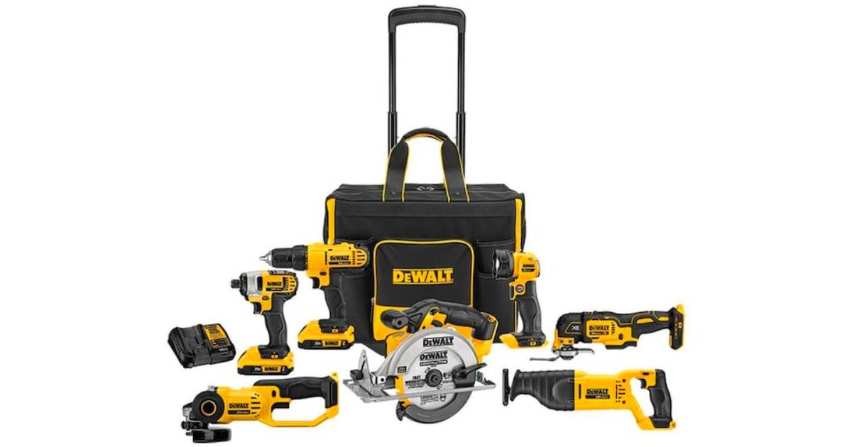 Kit de 7 Herramientas DeWalt