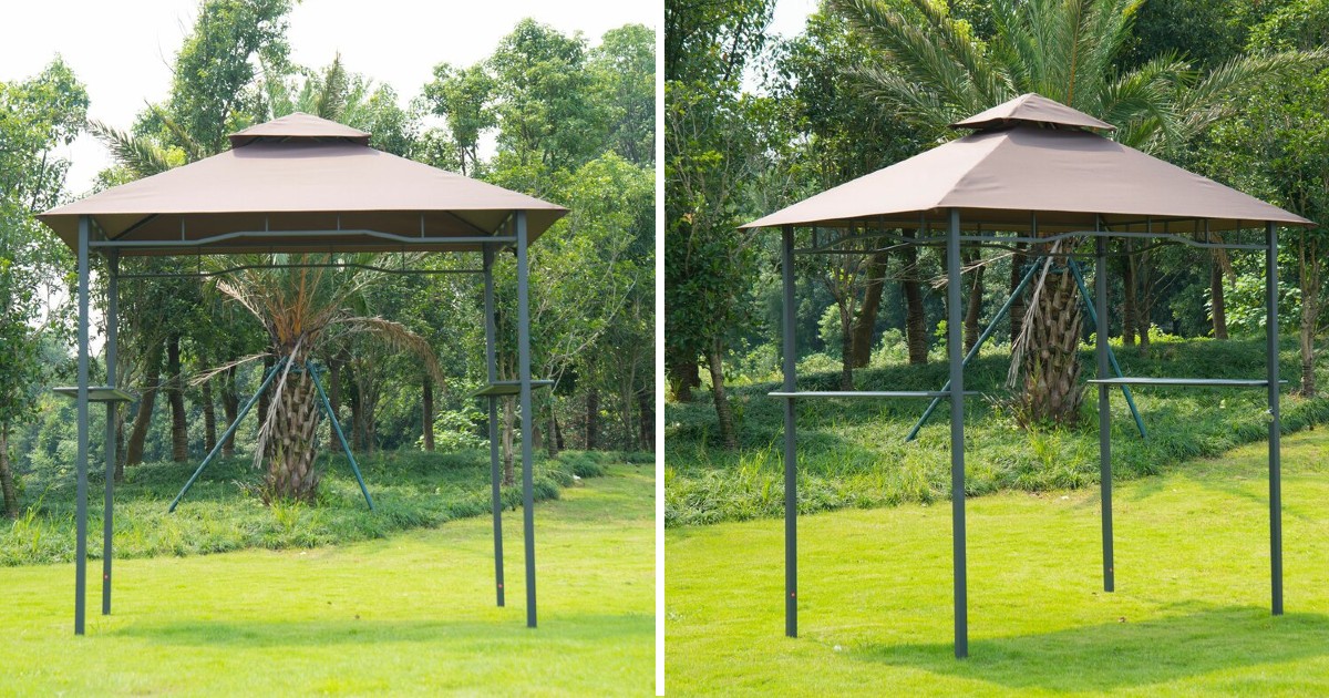 Metal Grill Gazebo