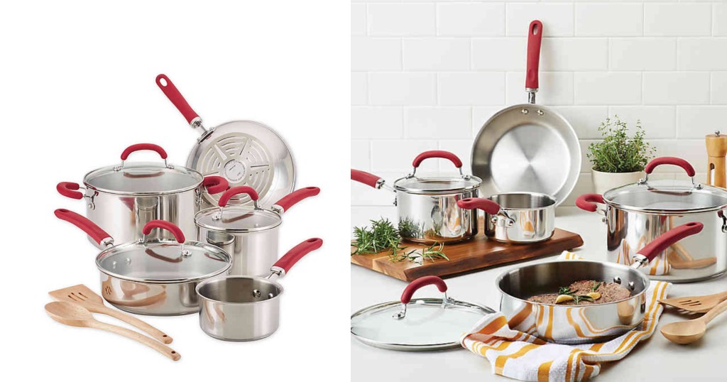 Set de Cocina Rachael Ray Stainless Steel 