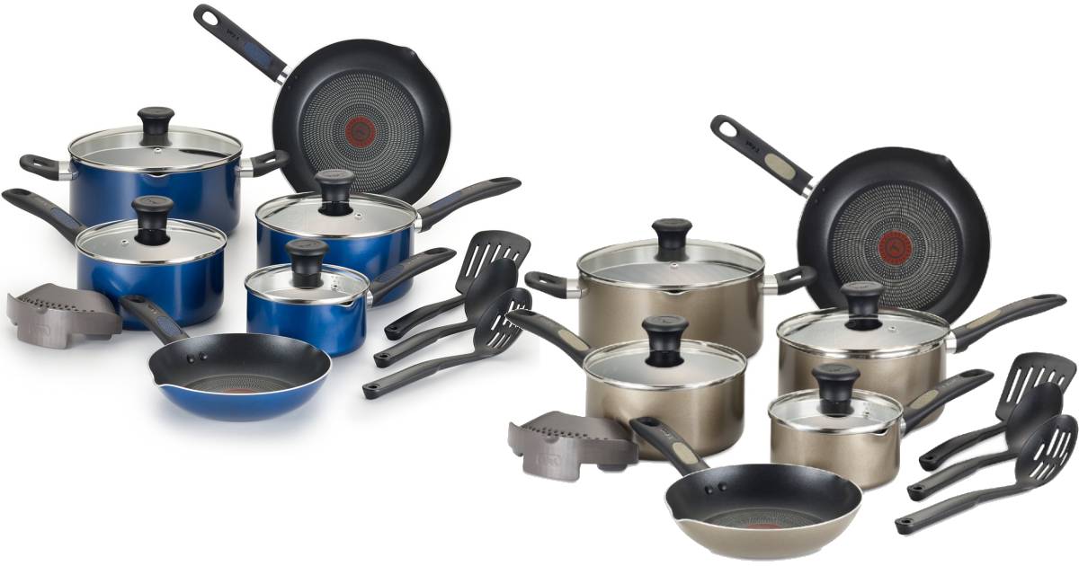 Set de Cocina T-Fal Non-Stick de 14-Piezas
