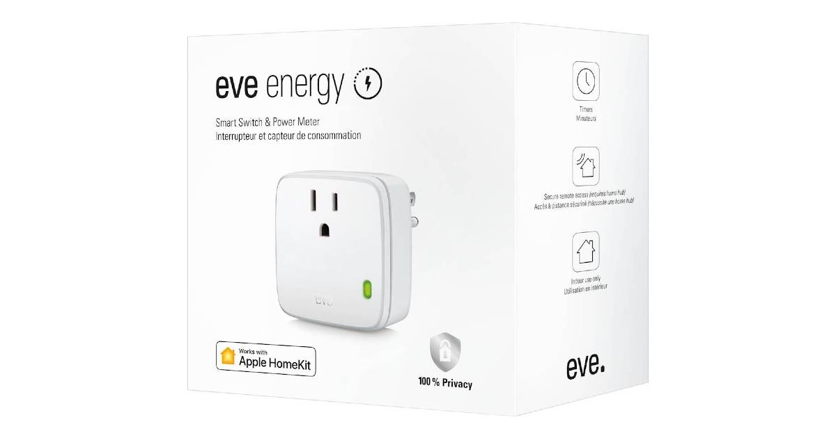 Enchufe Inteligente y Medidor de Potencia Eve