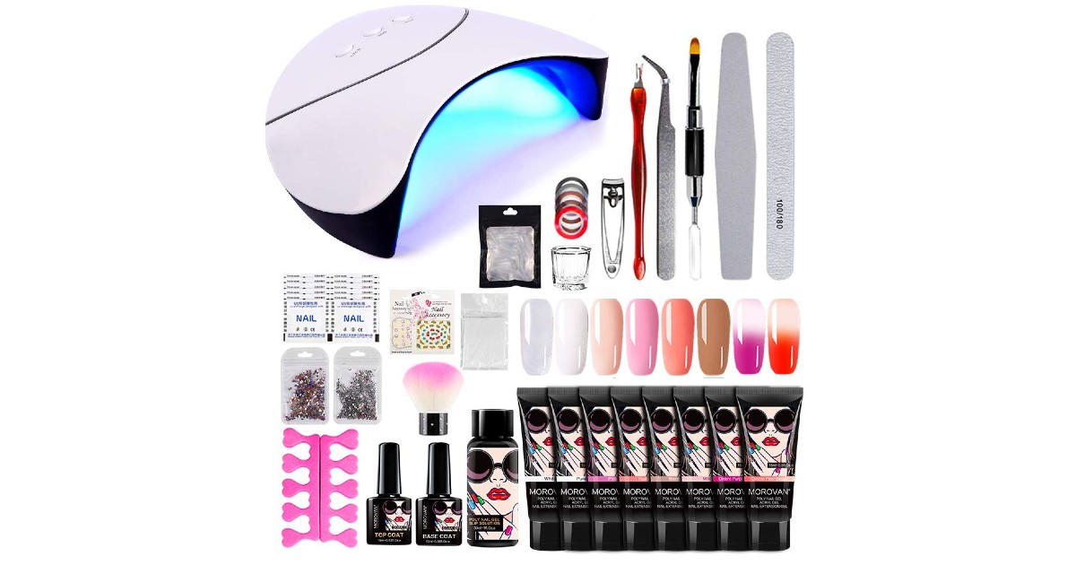 Kit de Uñas de Gel Completo en Amazon