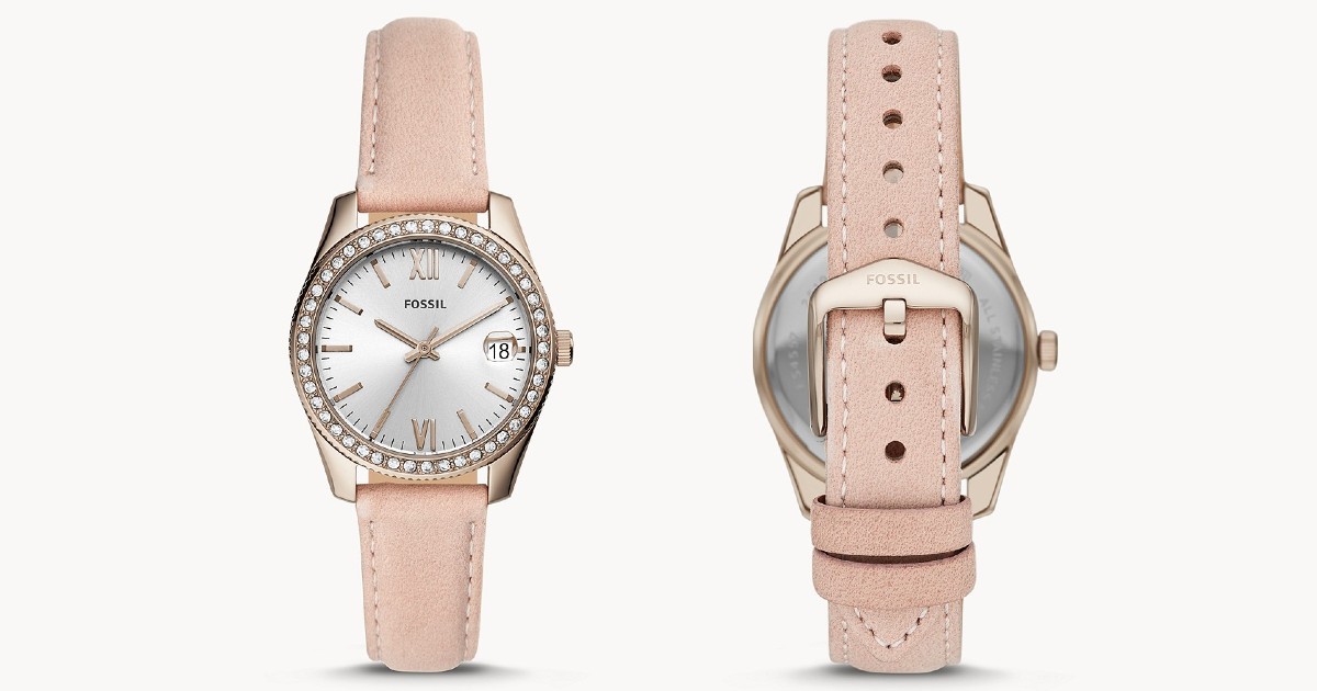 Reloj Fossil Scarlette Mini Three-Hand Date Blush