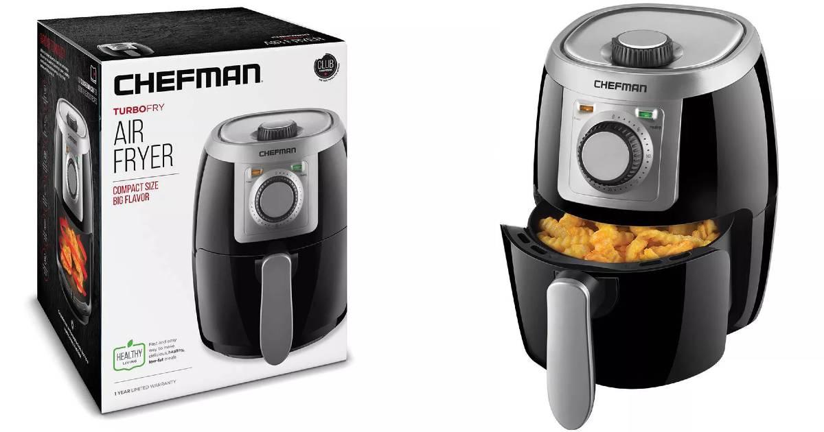 Freidora de Aire Análogo Chefman