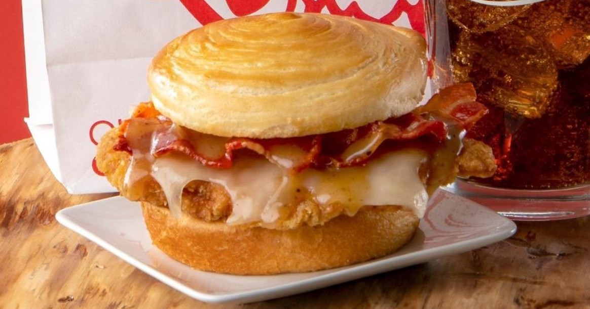 Maple Bacon Chicken Croissant GRATIS en Wendy's