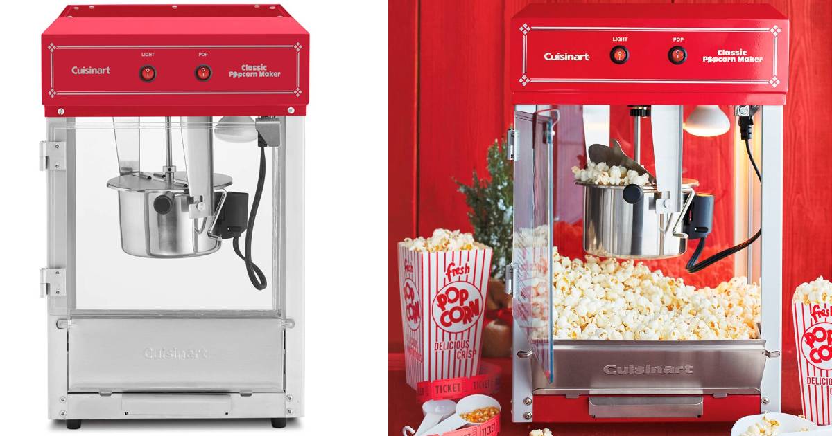 Máquina de palomitas de maíz Cuisinart