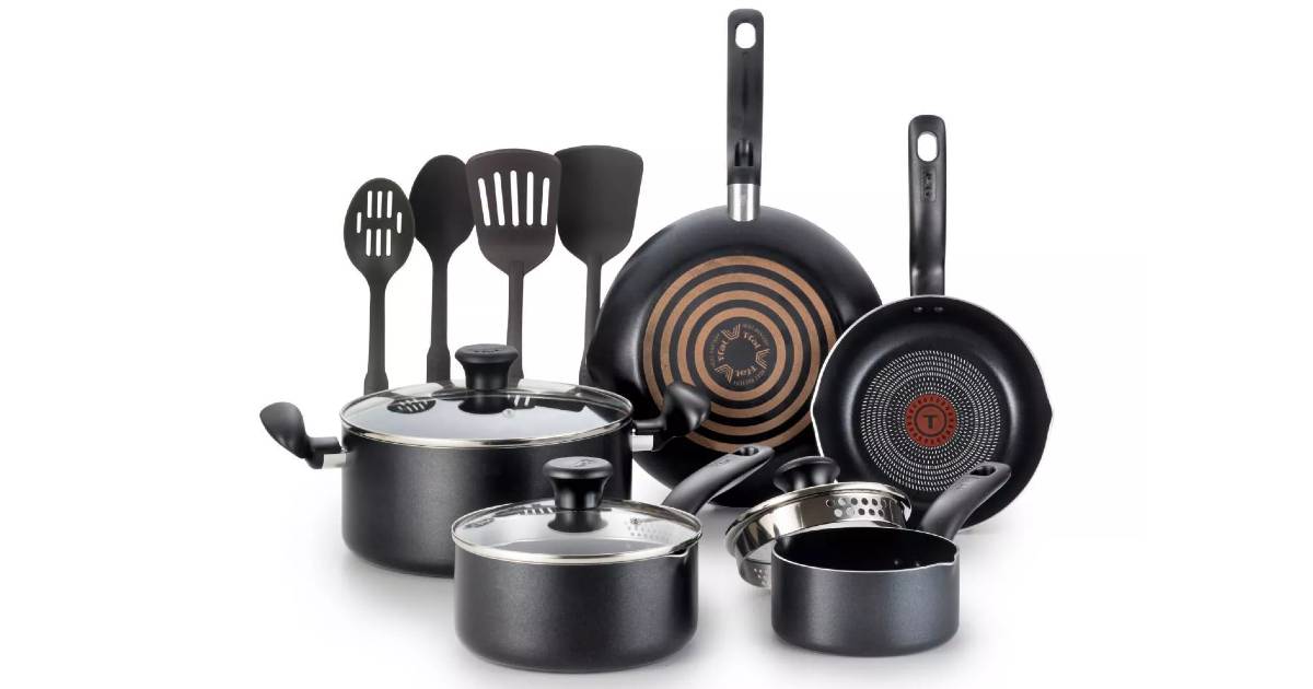 Set de Cocina T-Fal de 12-Piezas
