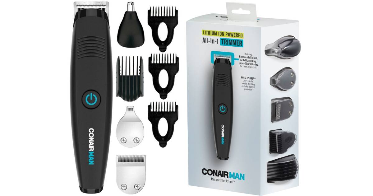 Trimmer Inalámbrico Recargable Conair