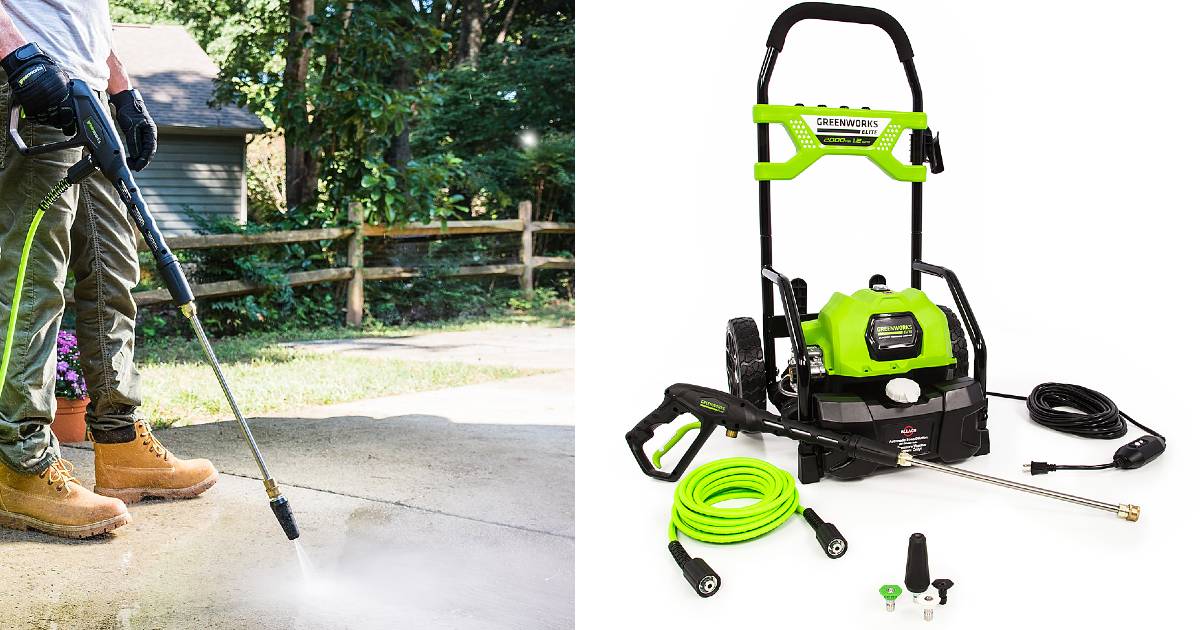 Máquina a Presión Electrica Greenworks