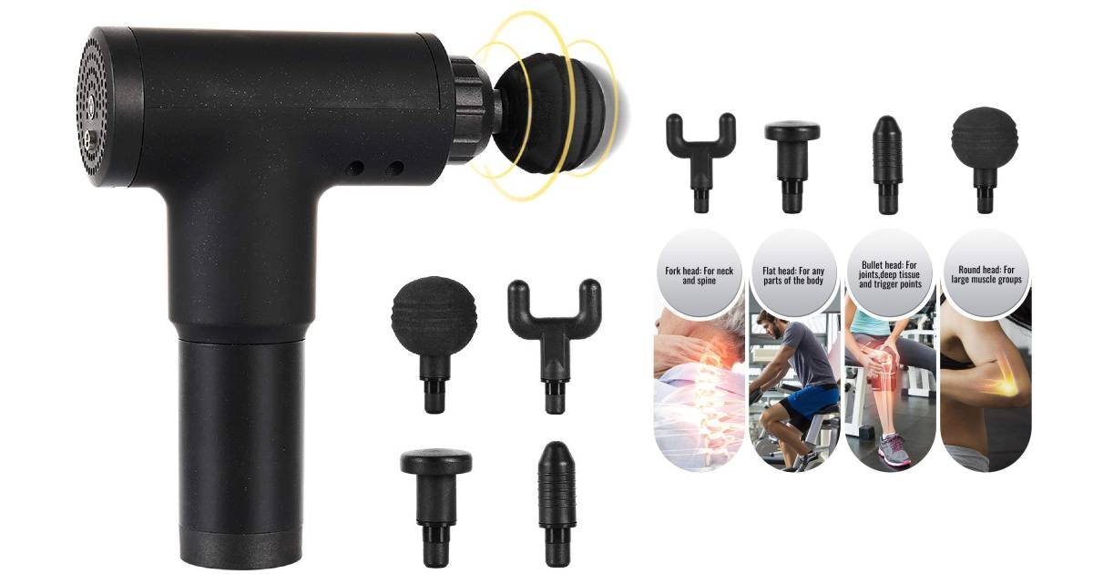 Percussion Massage Gun 6-Speed