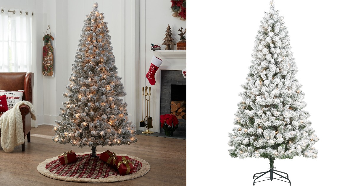 Arbol de Navidad 6.5' Pre-Lit en Walmart