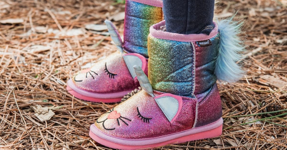 MUK LUKS Glitter Zoo Baby Boots en Jane