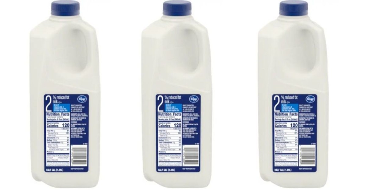 Medio Galón de Leche en Kroger