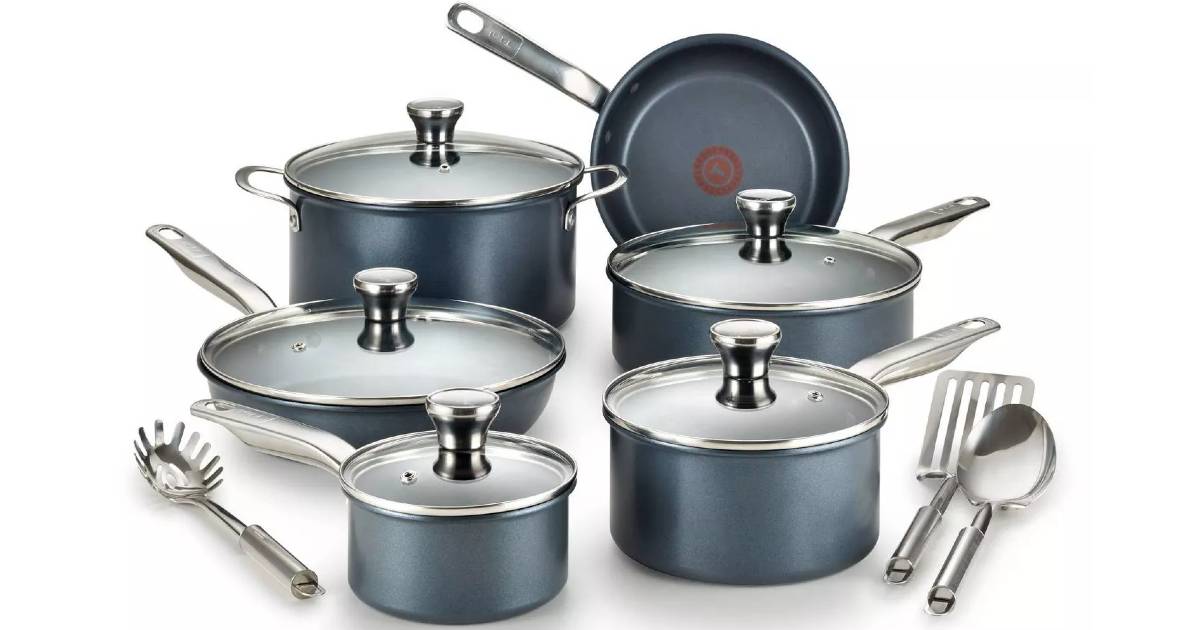Set de Cocina T-Fal de 14-Piezas