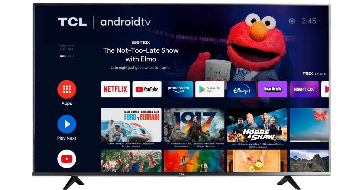 TCL LED 4K Smart Android TV de 55