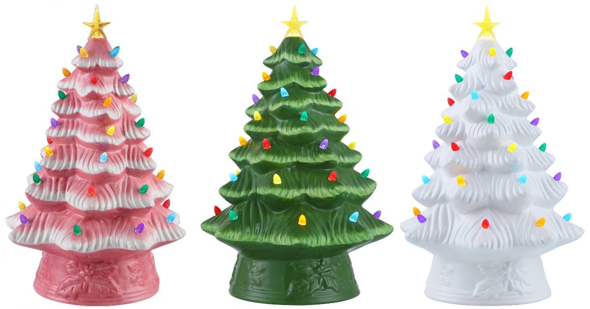 Árbol de Navidad de cerámica