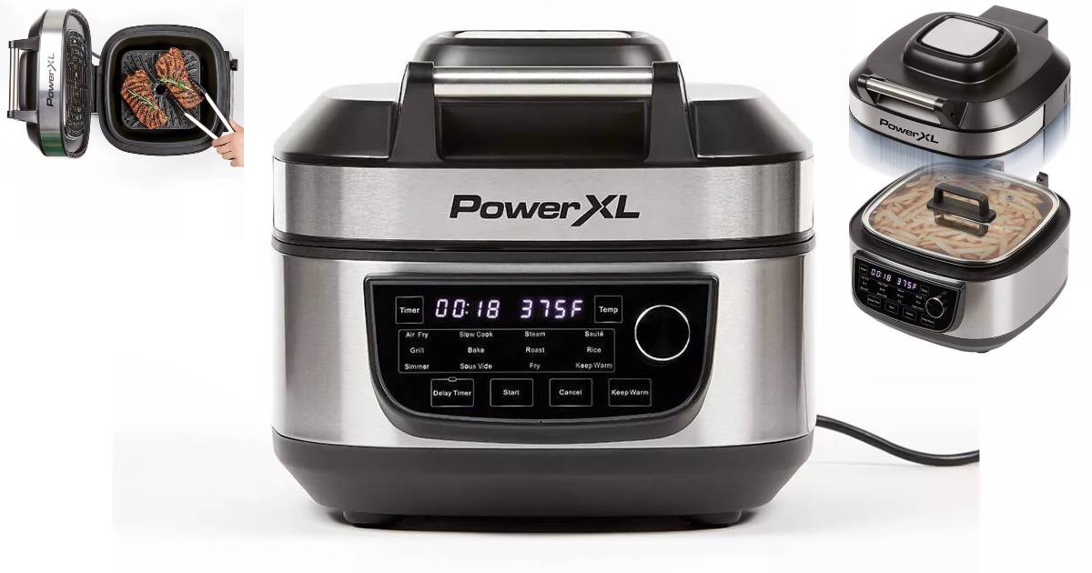 Freidora de Aire y Parrilla PowerXL