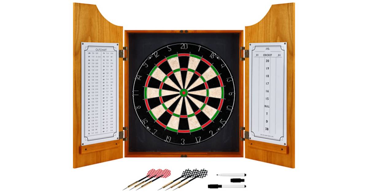 Juego de Dardos de Madera Maciza