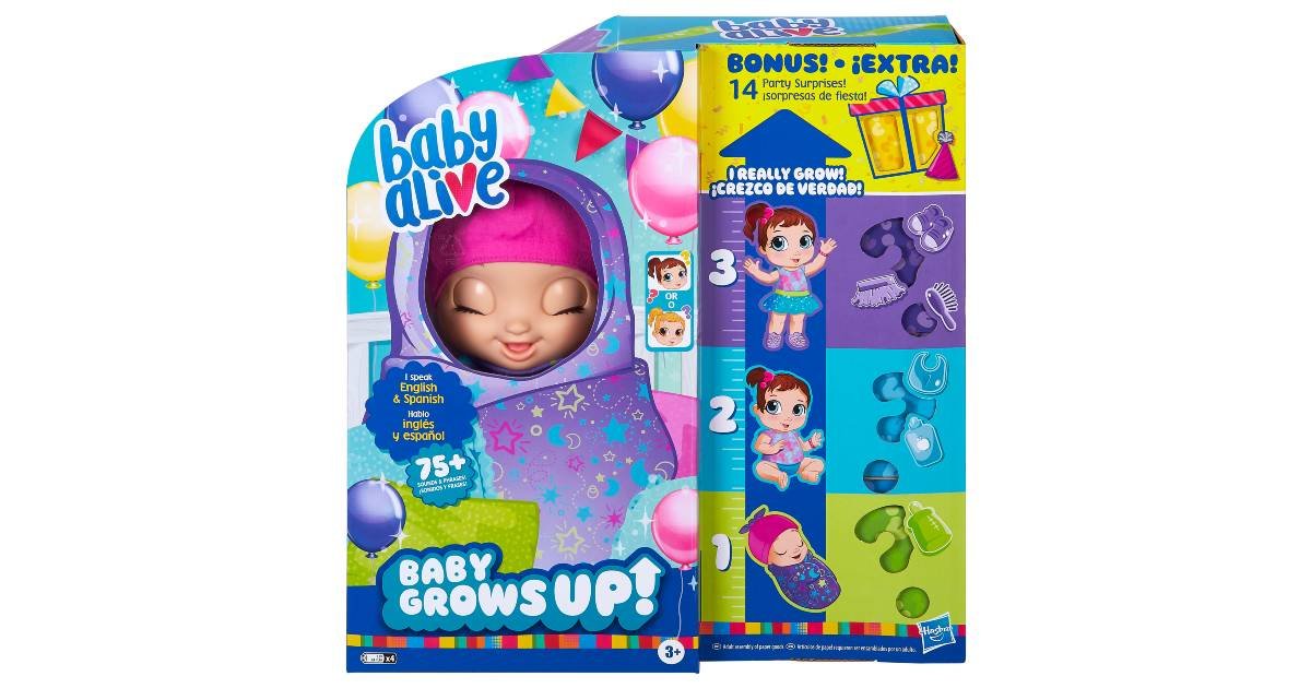 Muñeca Baby Alive Baby Grows Up