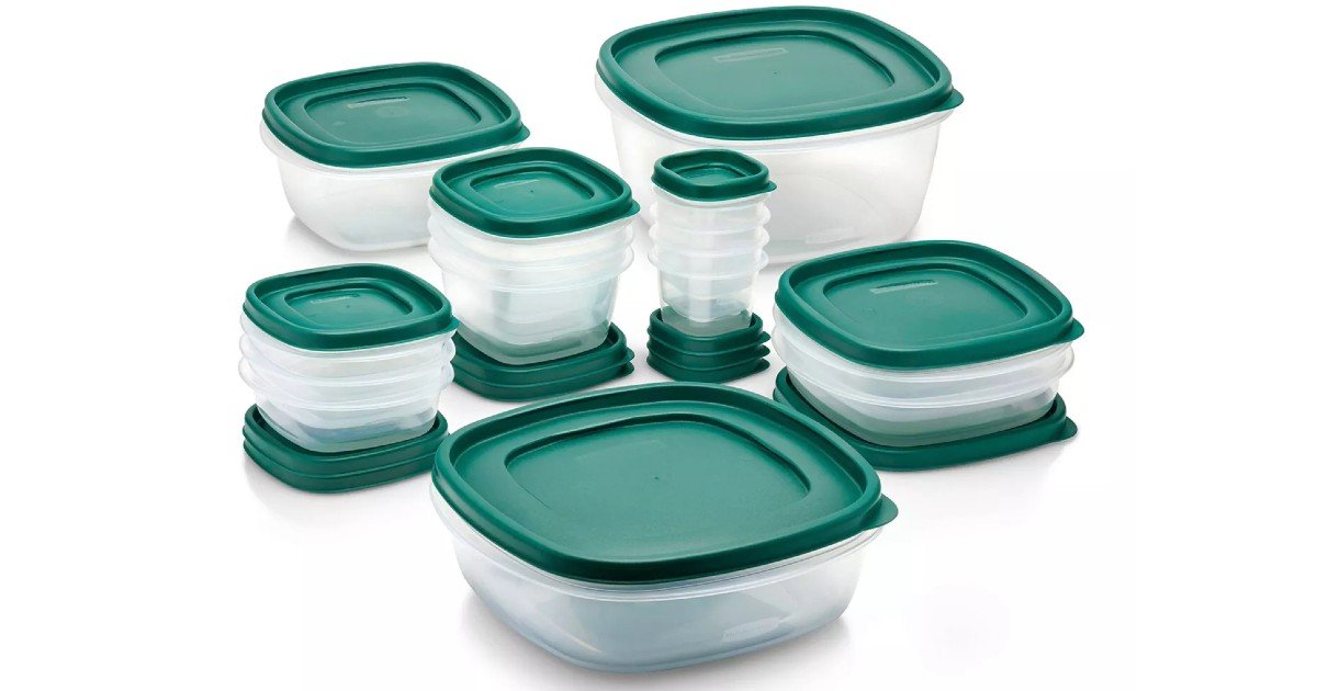 Set de Almacenamiento de Comida Rubbermaid de 30-Piezas en Target