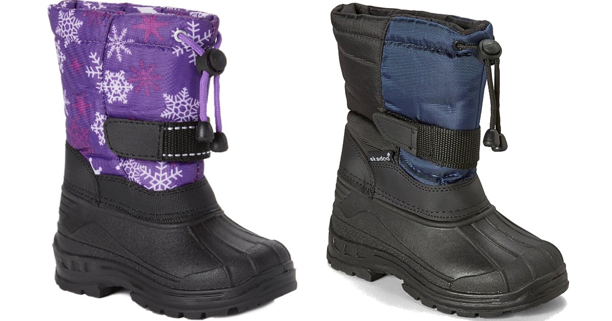 Botas de Nieve para Niños y Niñas